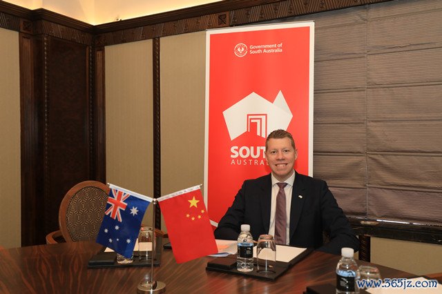 南澳大利亚州贸易投资部长周凯奇（来源：采访对象供）